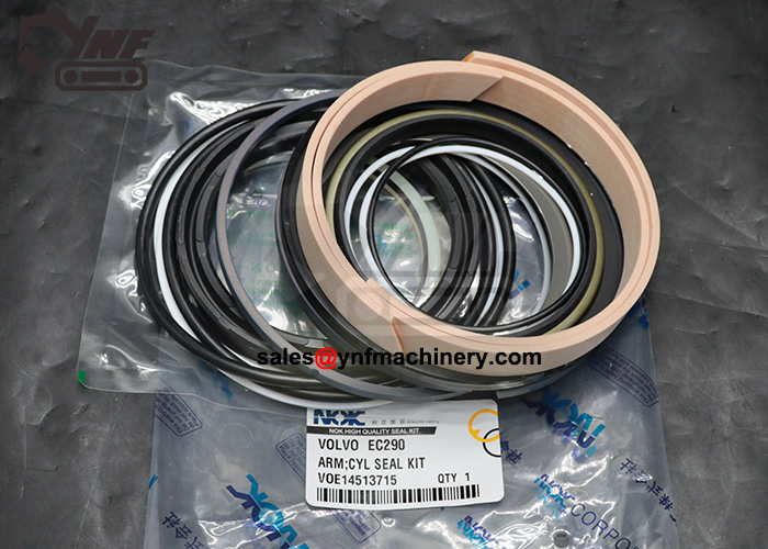 Heavy duty hydraulic seal kit for Volvo excavator arm cylinder