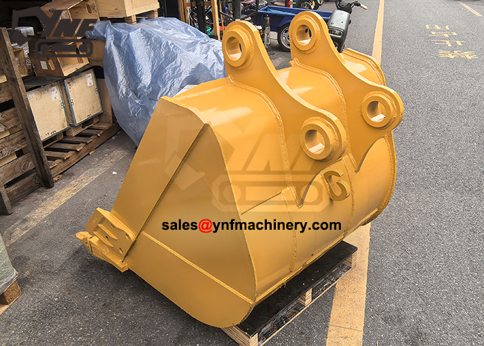 PC200-6 bucket assembly reinforced structure detail