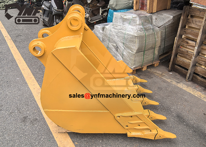 construction machinery bucket assembly durable design