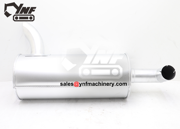 Hitachi EX200-1 muffler 4649871 excavator exhaust silencer heavy duty steel body