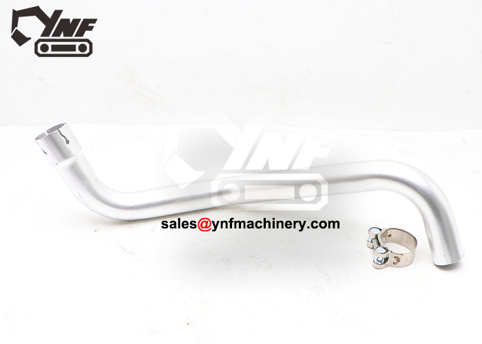 YNF17980 U30 excavator muffler pipe RC711-42444 exhaust connection tube