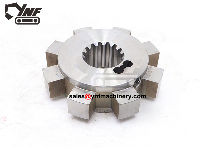 YNF18329 8x15 teeth flange coupling gear hub industrial transmission part