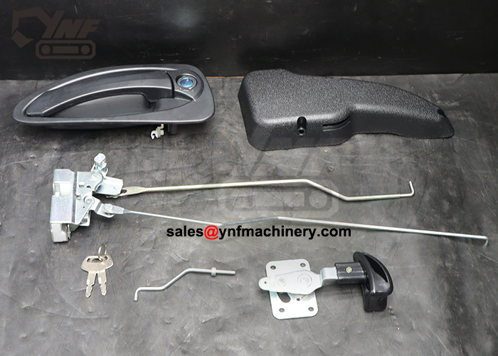 YNF18372 excavator door lock assembly R330-9 cabin lock