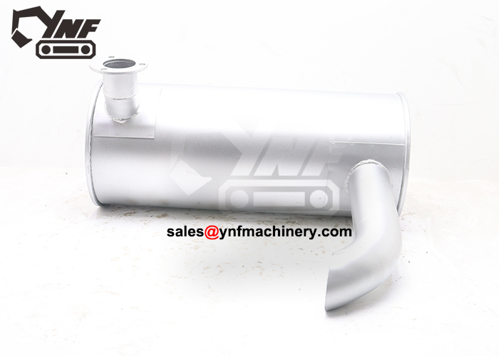 XE135B muffler replacement for XCMG excavator exhaust system