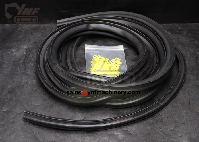 PC130 PC200 cabin door rubber seal strip replacement