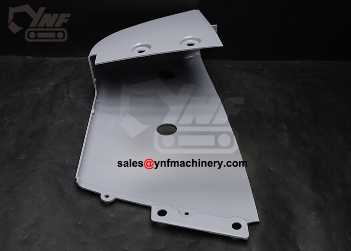 excavator lower cover panel right side replacement