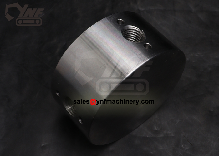 solid blank hub for industrial shaft transmission system