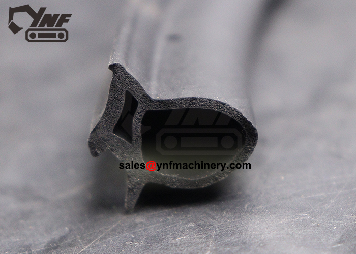 excavator cabin door sealing strip durable rubber gasket