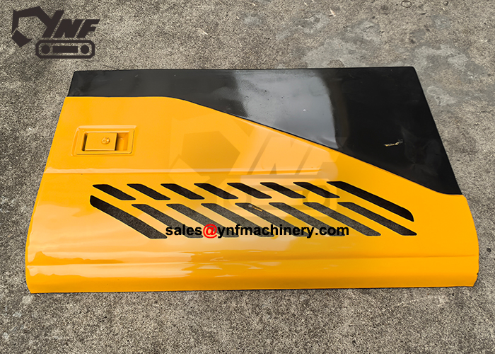 excavator rear maintenance door left replacement panel
