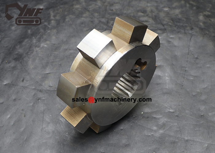 precision machined gear hub for coupling transmission assembly