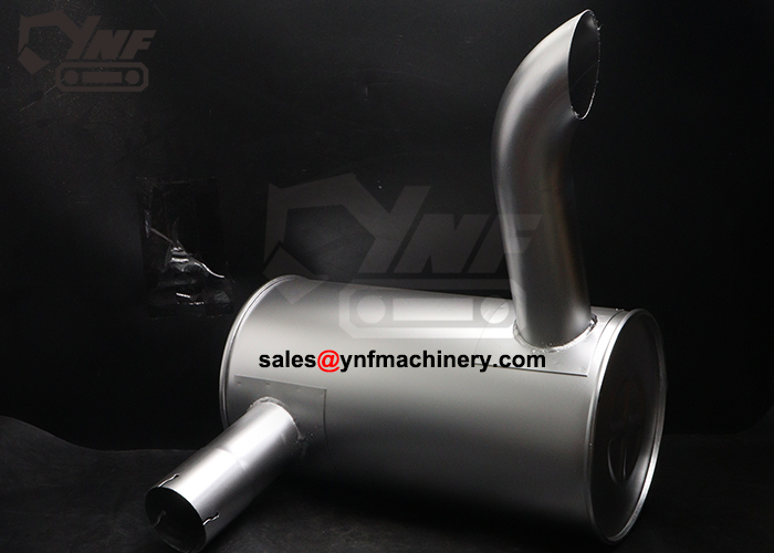 YNF Machinery PC200-8 exhaust silencer high temperature resistant part