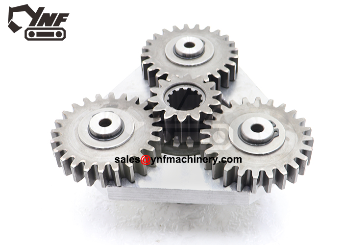 excavator swing reduction gearbox sun gear assembly
