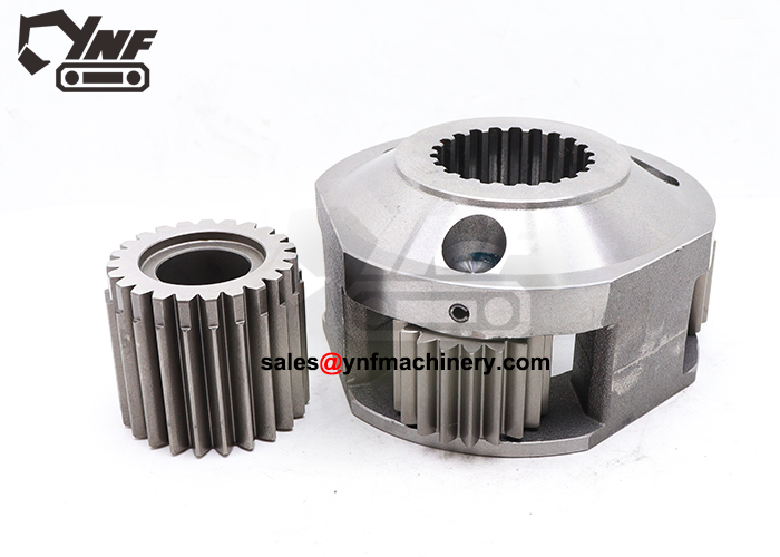 forged steel swing planetary carrier SH200 22 teeth gear structure part