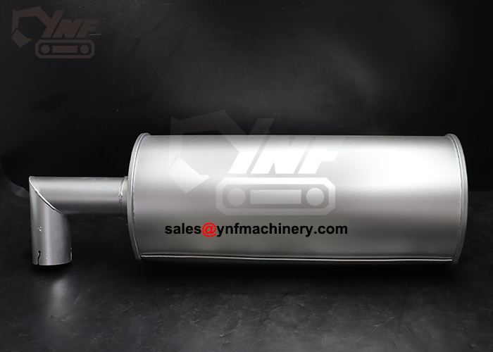 steel excavator exhaust muffler 4649871 for Hitachi EX200 series machine