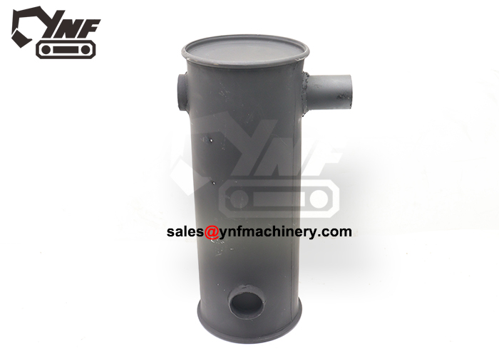 diesel engine muffler ZAX48 exhaust noise control industrial part