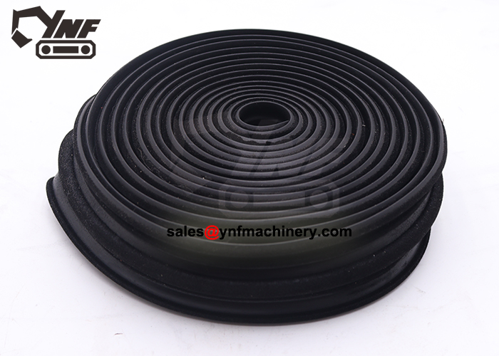 excavator window frame sealing strip anti dust design