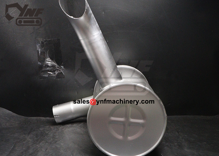 OEM replacement muffler for Komatsu PC200-8 excavator