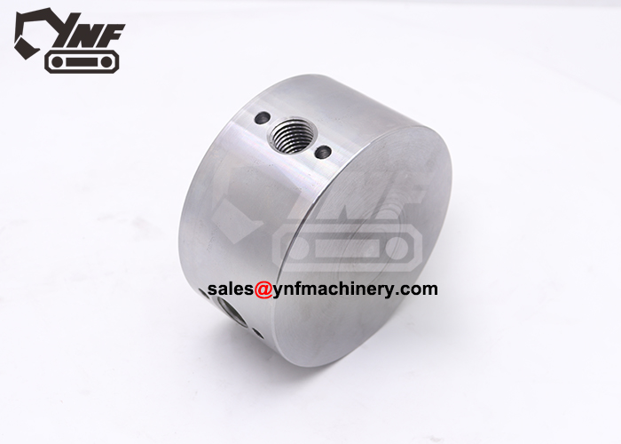 precision machined solid hub blank for custom shaft connection