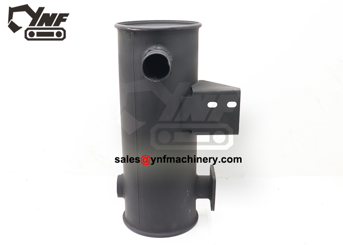 excavator exhaust muffler YNF17066 heat resistant silencer assembly