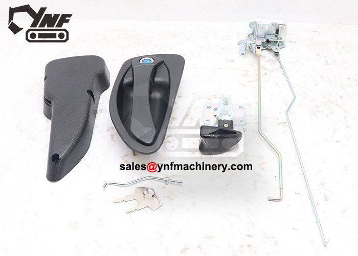 YNF18372 cabin door lock for construction machinery