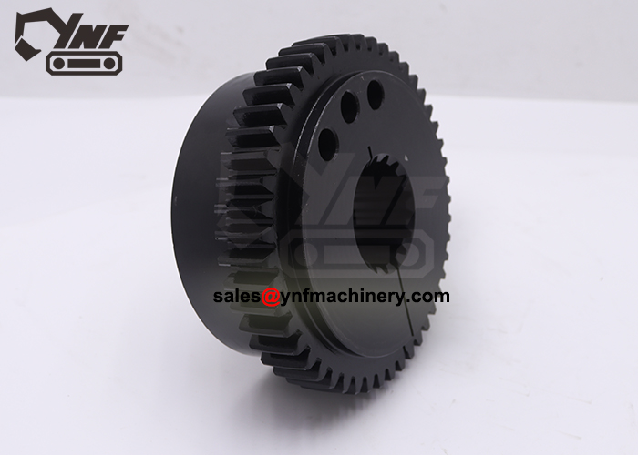 YNF18405 excavator gear hub flange coupling for industrial drivetrain use