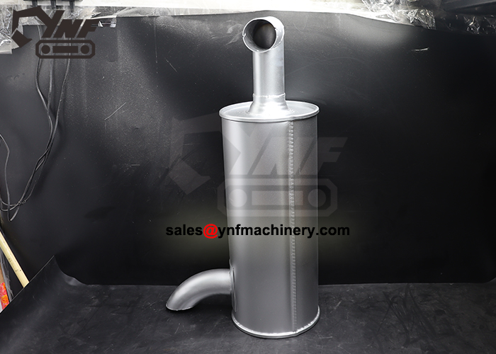 YNF14790 excavator muffler for heavy equipment exhaust noise reduction