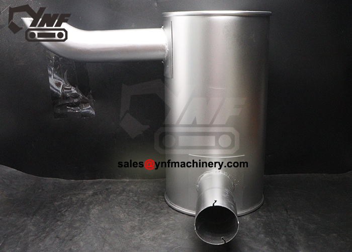 steel exhaust silencer for Komatsu hydraulic excavator PC200-8