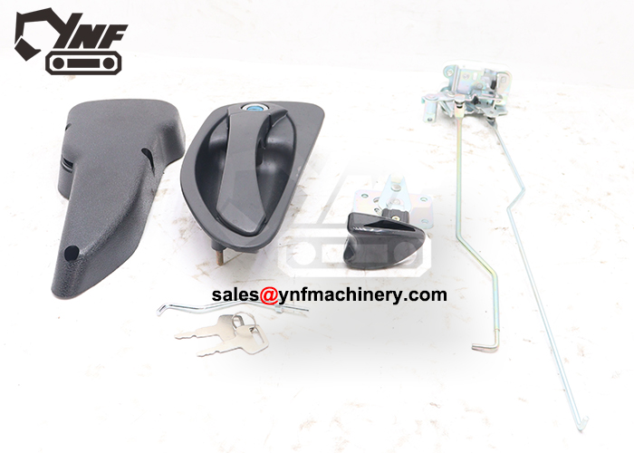 excavator door lock assembly industrial equipment spare part