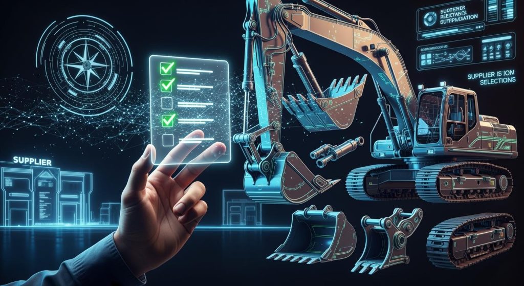 How to Choose the Right Excavator Parts Supplier for Your Needs