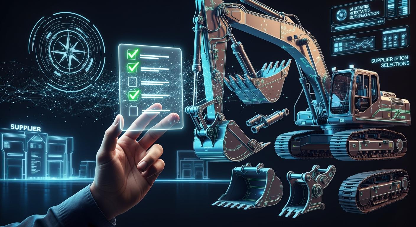 How to Choose the Right Excavator Parts Supplier for Your Needs