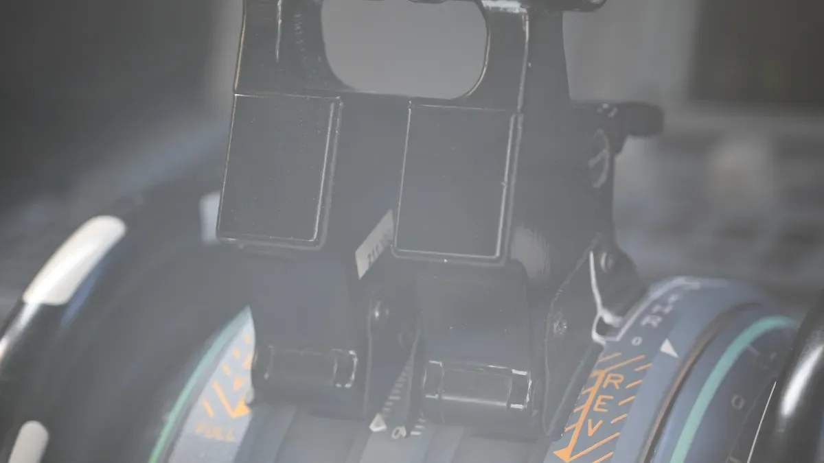 Control Levers and Joysticks in Excavator Cabins