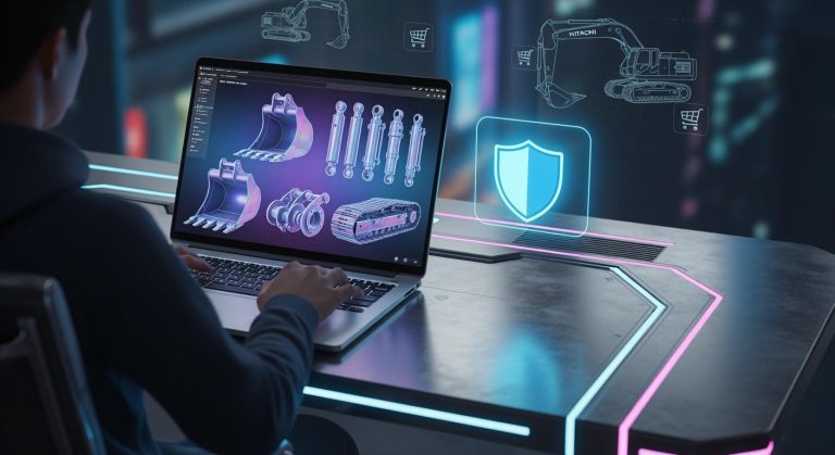 A Guide to Safe Online Shopping for Hitachi Excavator Parts
