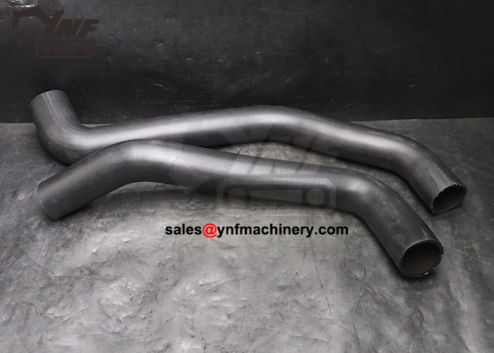 DH225-7 excavator radiator hose set upper lower replacement