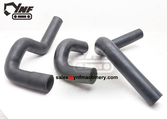 R55-7 excavator radiator hose set upper middle lower replacement