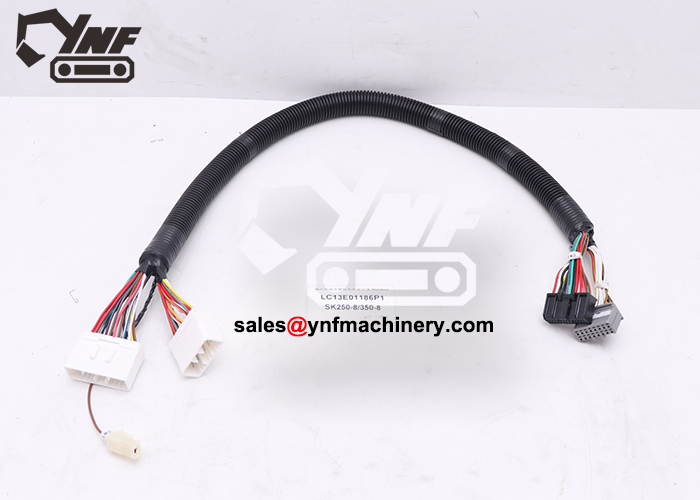 YNF18601 QCXS7T complete wiring harness for Kobelco SK210-8 excavator