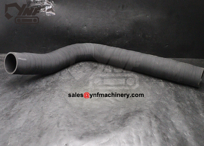 WA470-1 wheel loader bottom radiator hose replacement