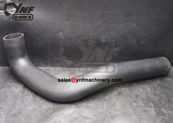 DX345LCA excavator center coolant hose replacement