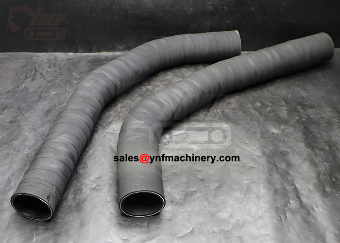 WA450-5 upper radiator hose replacement
