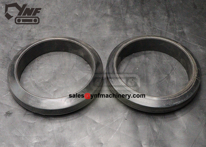 Excavator hydraulic hose connector sealing gasket
