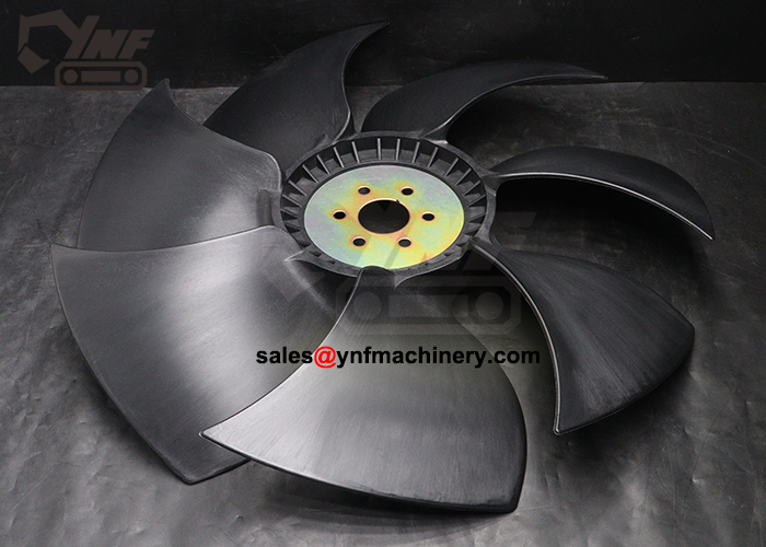 SY215 radiator cooling fan replacement for Mitsubishi 4M50