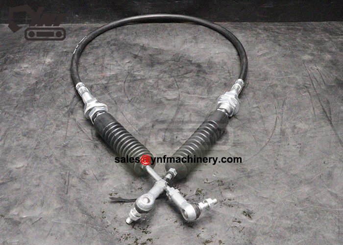 ZAX200-6 excavator 6MM throttle control cable replacement