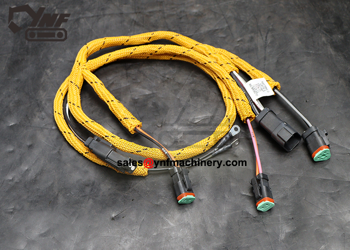 CAT 330B excavator electrical wiring harness replacement