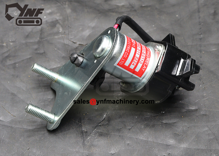 SK200-8 excavator engine safety start relay replacement