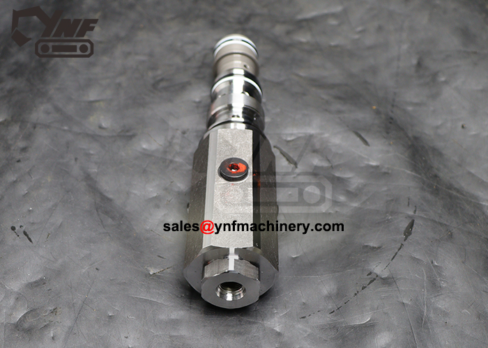 Volvo EC460 hydraulic main relief valve replacement