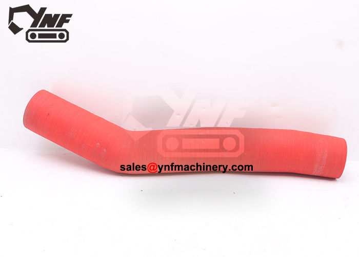CAT374 excavator intake hose replacement