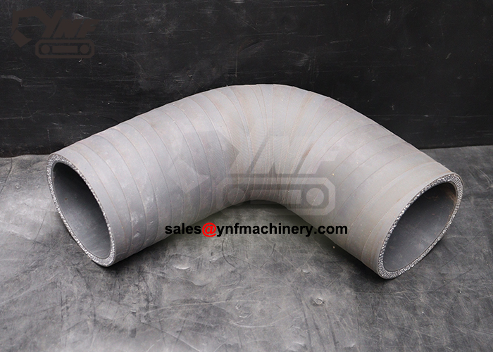 Komatsu PC400-8 intercooler hose replacement