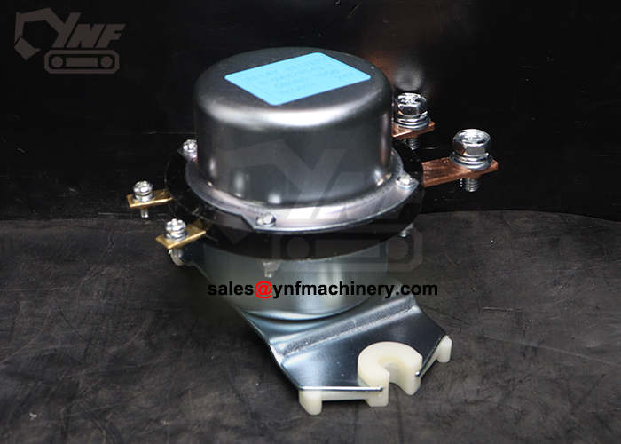 24V dual-terminal power disconnect relay for excavator