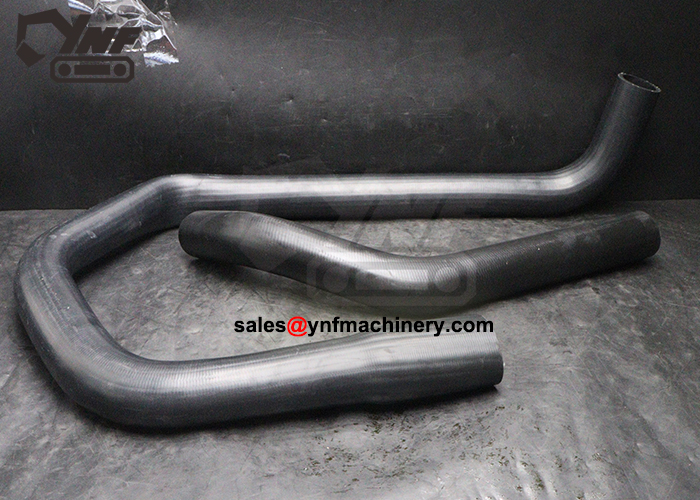 SANY excavator cooling system rubber hose assembly