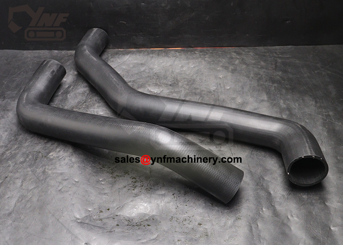 Excavator radiator coolant hose kit upper and lower type