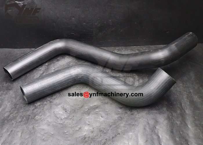 Excavator radiator coolant hose kit for heavy equipment repair